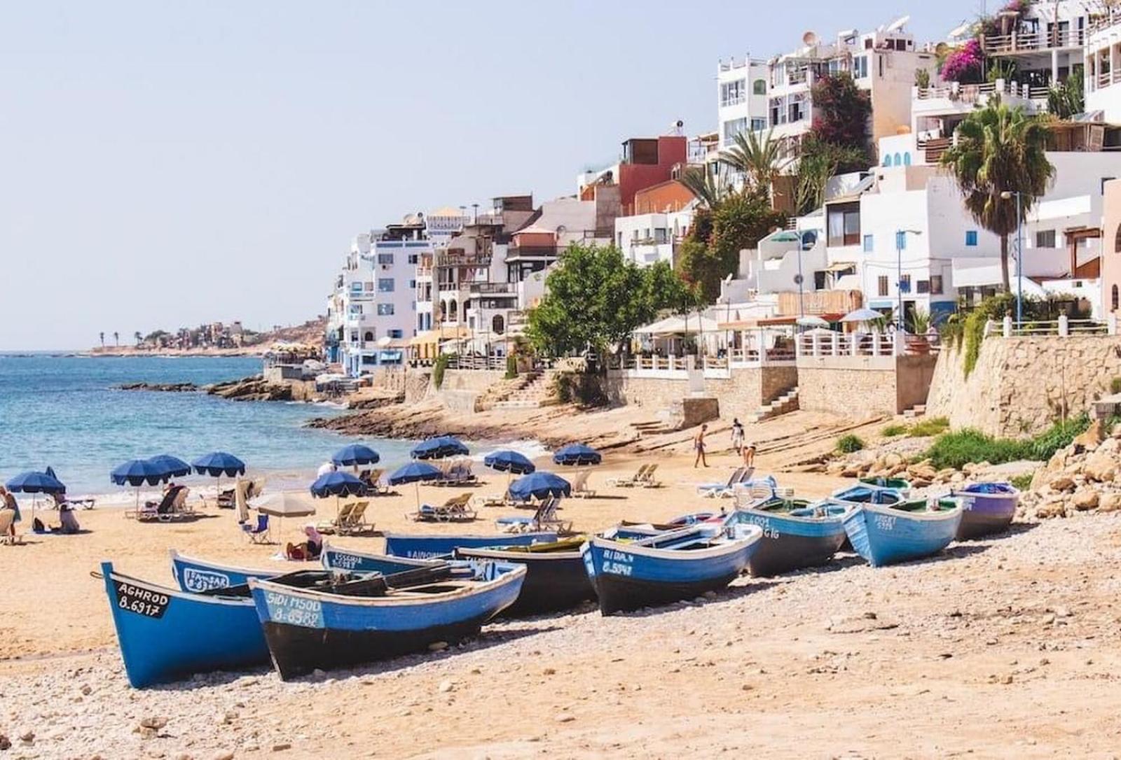 Yasurf Guesthouse Taghazout Dış mekan fotoğraf